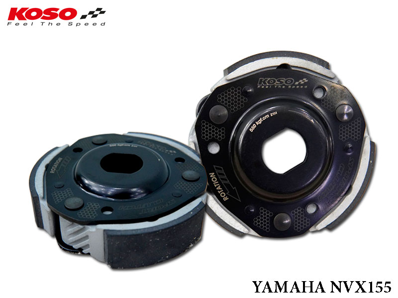 Cụm bố nồi sau Koso cho xe Yamaha NVX155, V1, V2