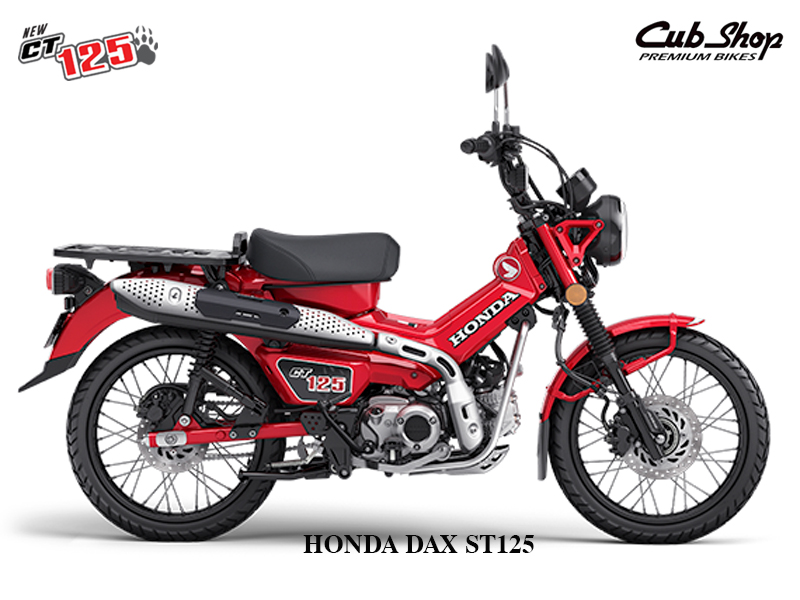 Honda CT125 2023 màu đỏ bán tại HCM