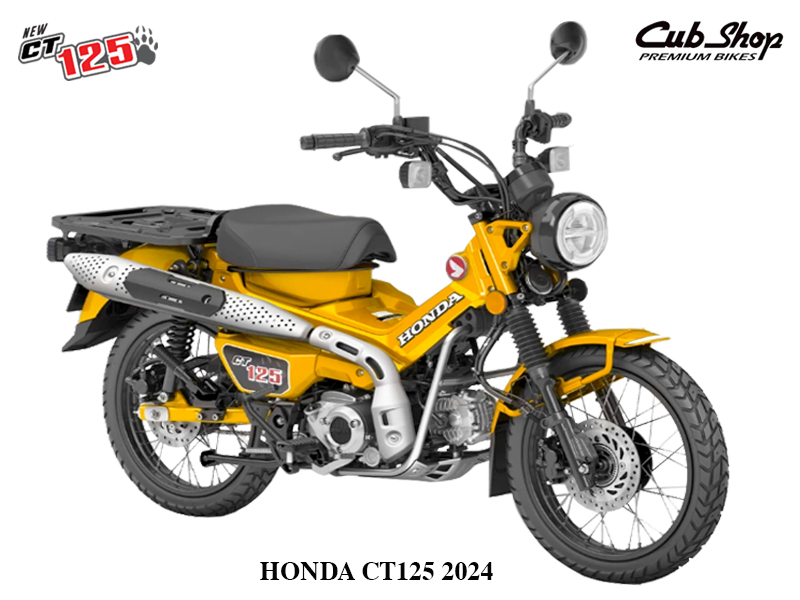 Honda CT125 2024 Màu Vàng Nhập Chính Ngạch
