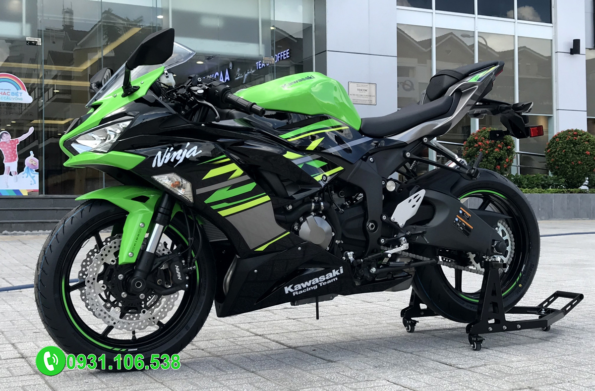 Kawasaki Ninja ZX6R ABS 2019 xanh mới keng  2banhvn