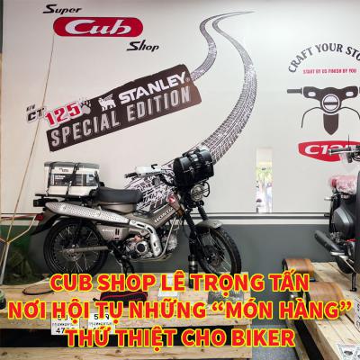 CuB Shop Lê Trọng Tấn - nơi hội tụ những “món hàng” thứ thiệt cho biker
