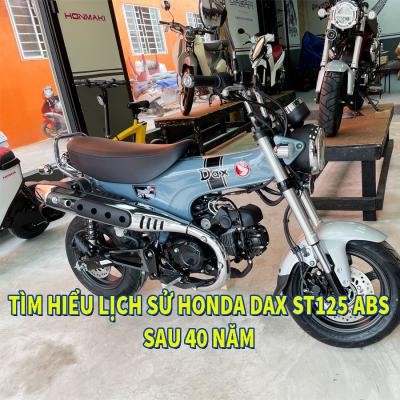 Cùng cửa hàng bán xe Honda tại Hải Dương tìm hiểu lịch sử Honda Dax ST125 ABS sau 40 năm