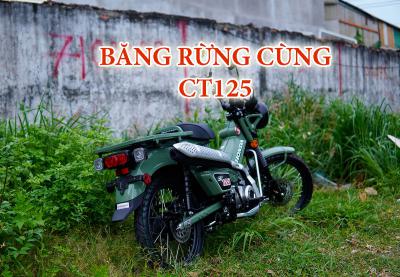Cùng Honda CT125 2022 lưu lại những khoảnh khắc băng rừng ngọt ngào