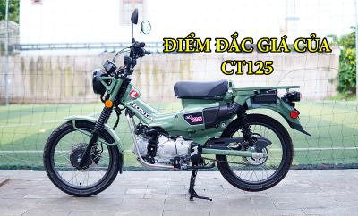 Điểm đắt giá của Honda CT125 2022 dù bị người thường gọi là xe giao hàng