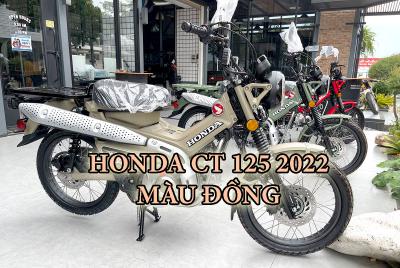 Honda CT125 2022 bảng màu xám lịch lãm