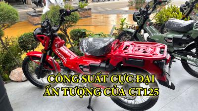 Honda CT125 2022 công suất cực đại đầy ấn tượng