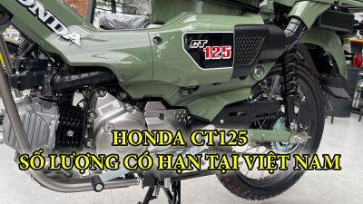 Honda CT125 2022 số lượng giới hạn tại Việt Nam