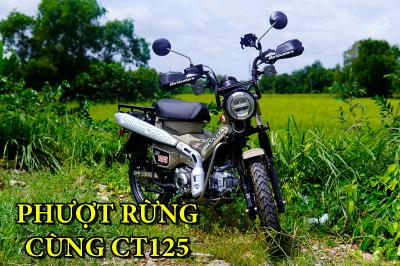 Honda CT125 2023 nuôi dưỡng niềm đam mê phượt rừng