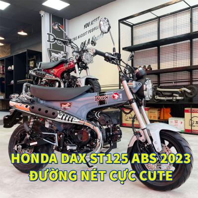 Honda Dax ST125 ABS 2023 tại cửa hàng bán xe Gia Lai cùng đường nét cực cute
