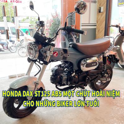 Honda Dax ST125 ABS tại cửa hàng bán xe Hòa Bình một chút hoài niệm cho những biker lớn tuổi