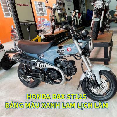 Honda Dax ST125 bảng màu xanh lam lịch lãm tại cửa hàng bán xe Đà Nẵng