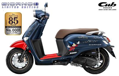 Honda Giorno+ Disney chuột Mickey Disney bản giới hạn 2000 xe toàn cầu