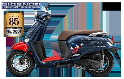 Honda Giorno+ Disney chuột Mickey Disney bản giới hạn 2000 xe toàn cầu