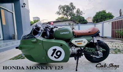 Honda Monkey 125 độ Capsule, bởi hãng GRT Revolution chế tác