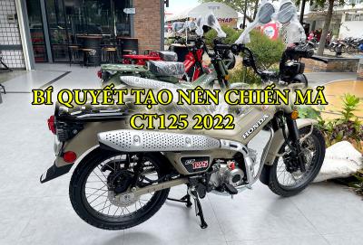 Khả năng chạy off road của Honda CT125 2022
