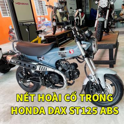 Nét hoài cổ trong Honda Dax ST125 ABS tại cửa hàng bán xe Honda Phú Yên