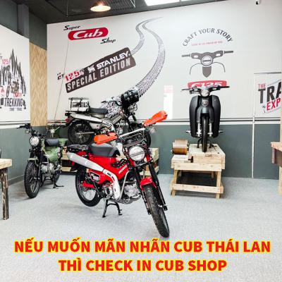 Nếu muốn mãn nhãn CuB Thái Lan thì check in CuB shop