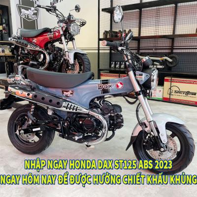 Nhập ngay Honda Dax ST125 ABS hôm nay cho cửa hàng bán xe tại Hà Tĩnh để hưởng chiết khấu khủng