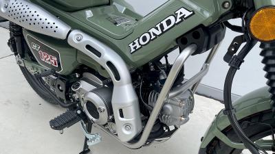 Xe Honda CT125 Model 2023 màu xanh, nâng cấp mới nhất