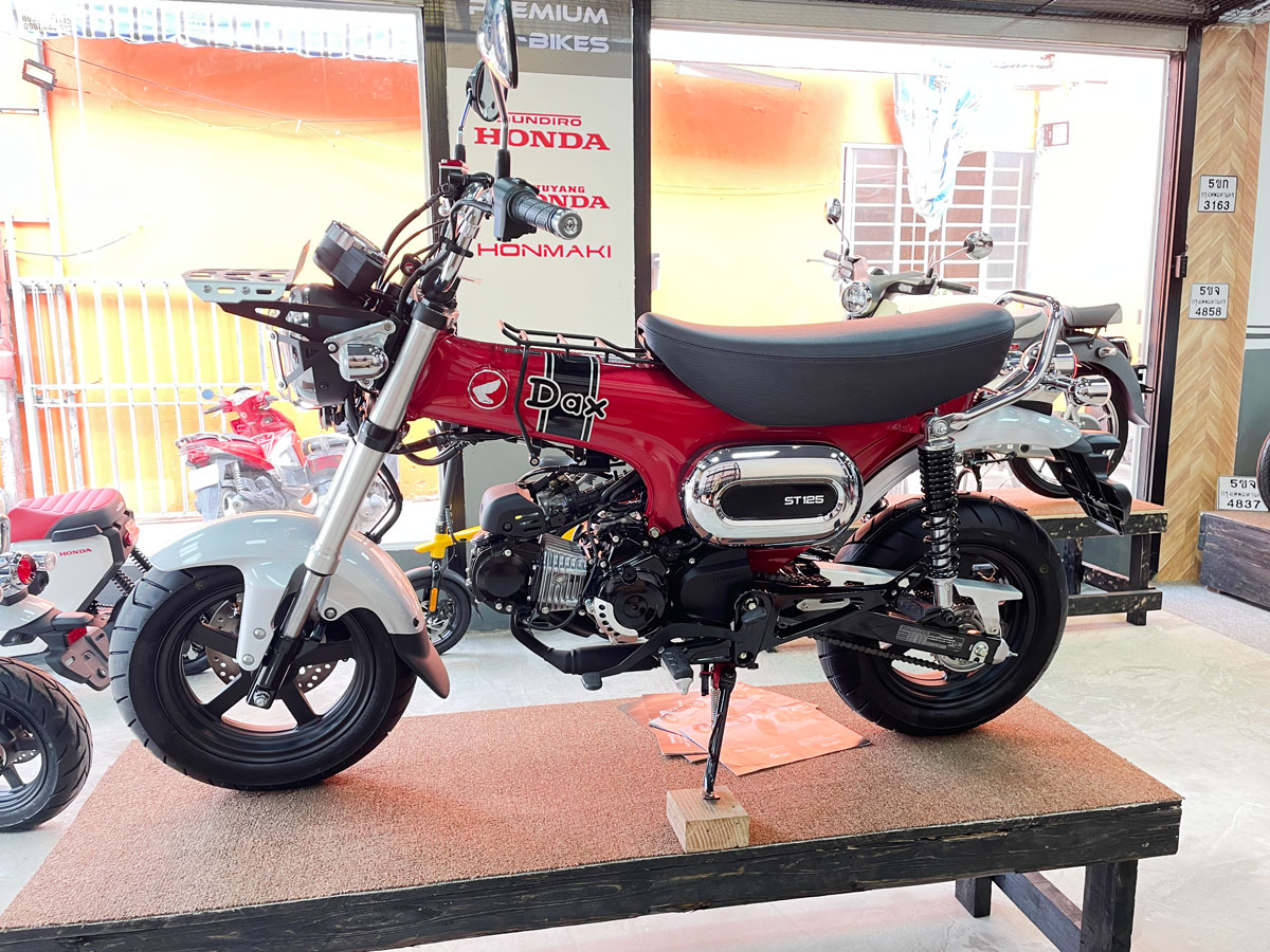 Cửa hàng bán xe Honda tại Nam Định phân phối độc quyền Dax ST125 ABS
