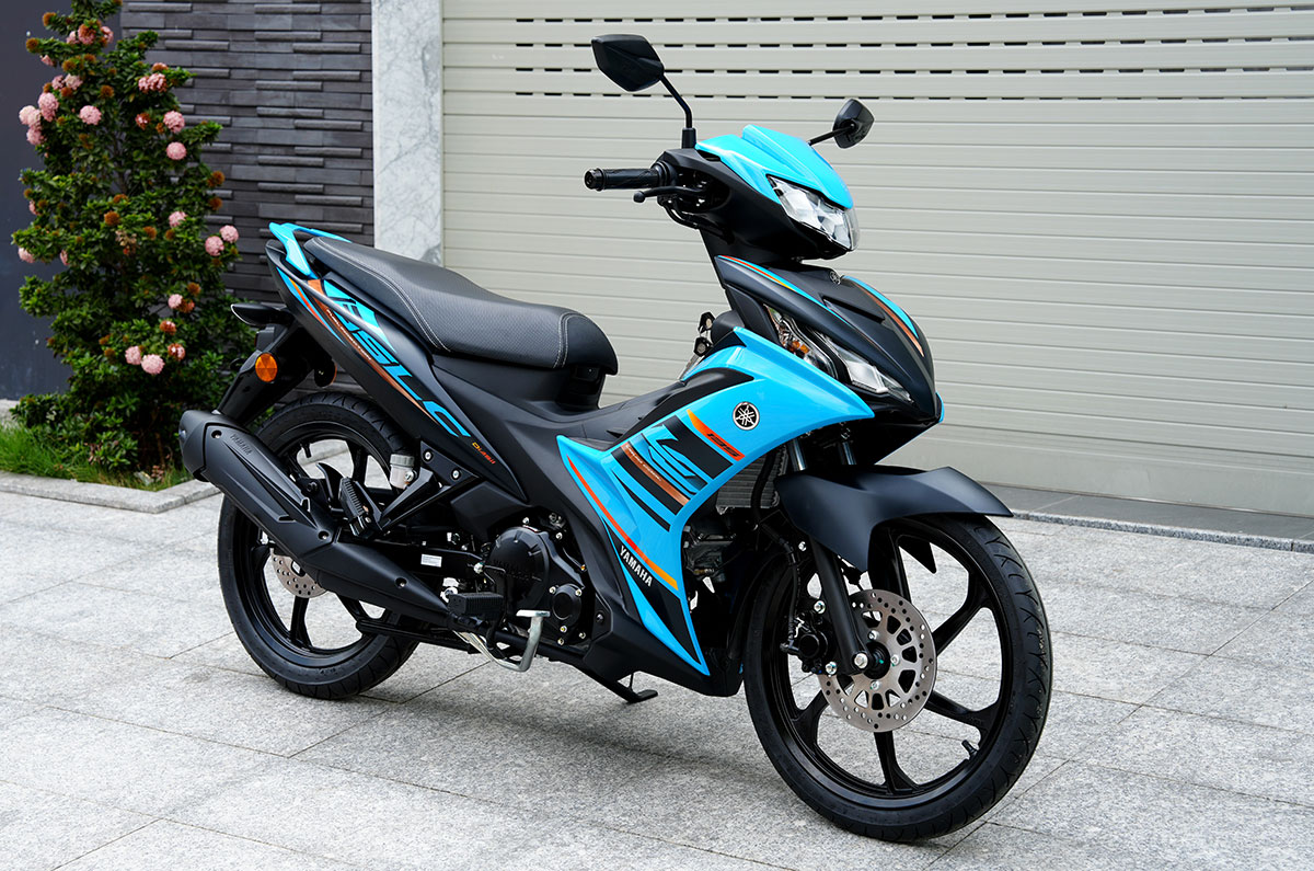 Yamaha 135LC 2025 màu xanh ngọc
