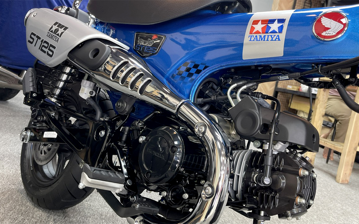 Detail Set Up for the Honda Dax of Tamiya