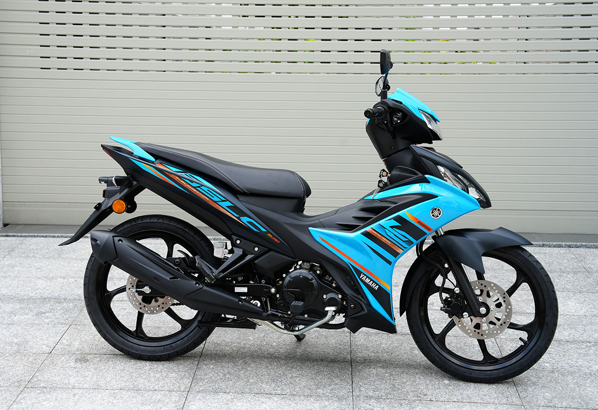 Yamaha 135LC 2025 màu xanh ngọc